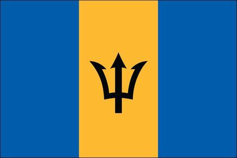 Barbados 3x5 Flag