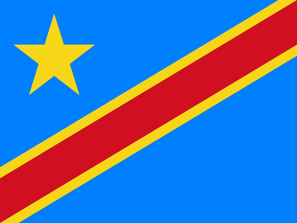 Democratic Republic of The Congo 3x5 Flag