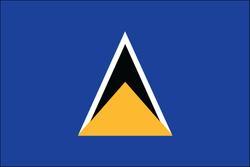 St.Lucia 3x5 Flag