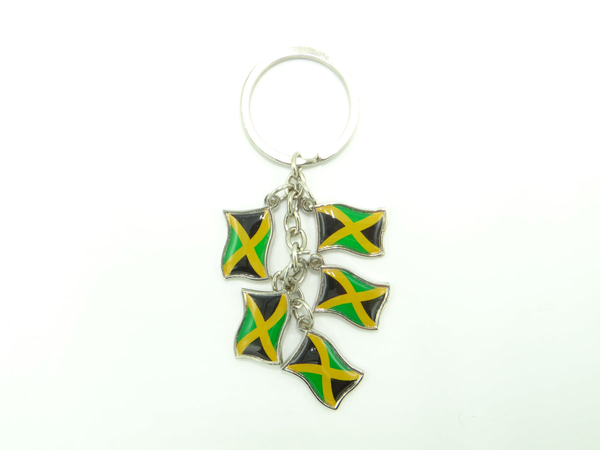Jamaica Charm Keychain