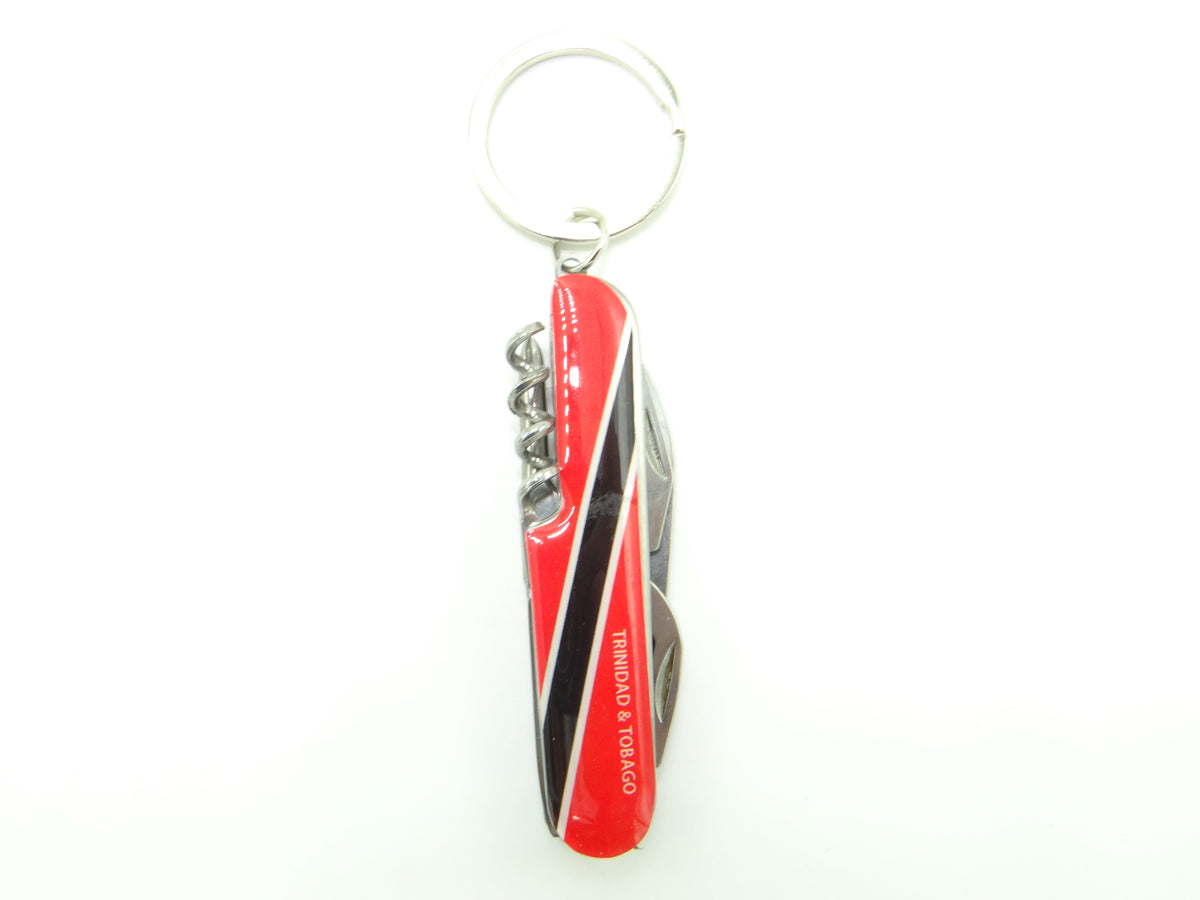 Trinidad & Tobago Swiss Army Keychain
