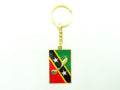 St.Kitts & Nevis Map Keychain