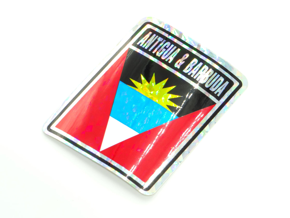 Antigua 3"x4" Sticker
