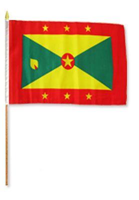 Grenada 12X18 Flags
